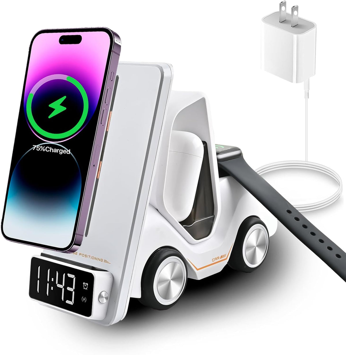 5-in-1 Car Wireless Charger Stand
